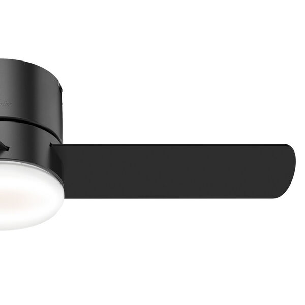 Minimus Low Profile Matte Black 44-Inch LED Ceiling Fan, image 5