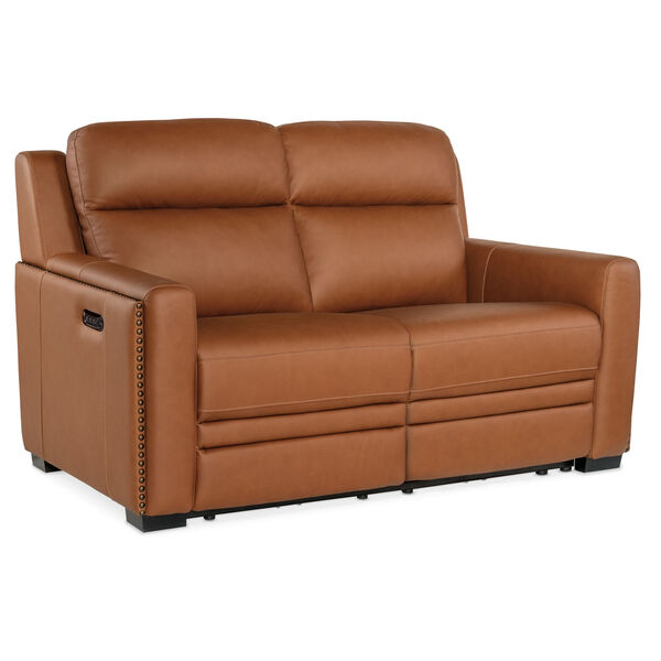 Mckinley Natural Power Loveseat with Power Headrest and Lumbar, image 1