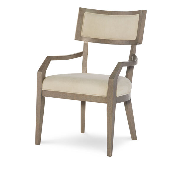 Highline by Rachael Ray Greige Klismo Arm Chair, image 1