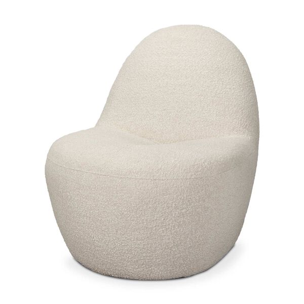 Beverly Cream Boucle Accent Chair, image 1