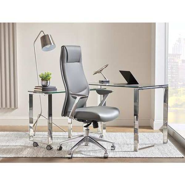 Crosby Gray High Back Office Chair, image 5
