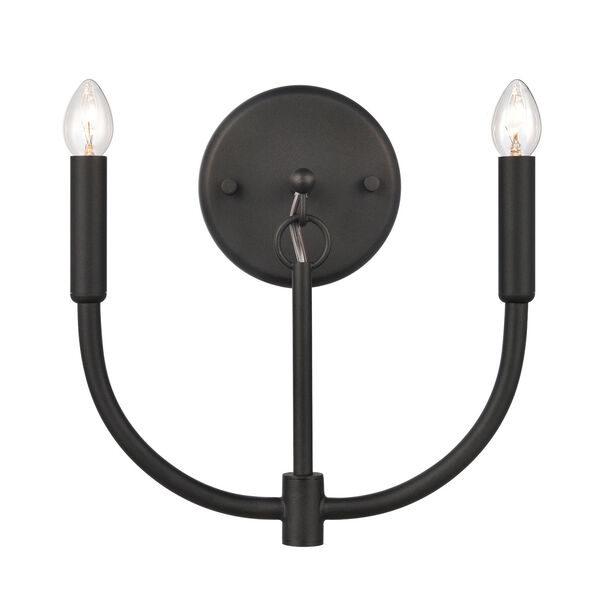 Continuance Charcoal Two-Light Wall Sconce, image 1