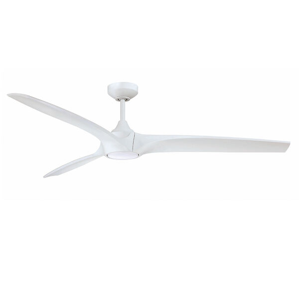 Paladin White 60-Inch LED Ceiling Fan, image 1