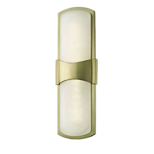 Valencia Aged Brass LED Wall Sconce, image 1