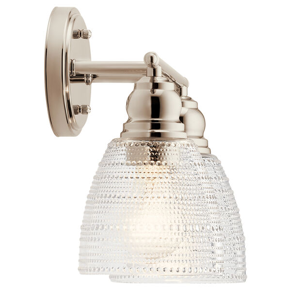 Karmarie Polished Nickel Two-Light Wall Sconce, image 3
