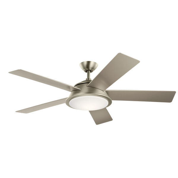 Brushed Nickel 56-Inch LED Ceiling Fan, image 1