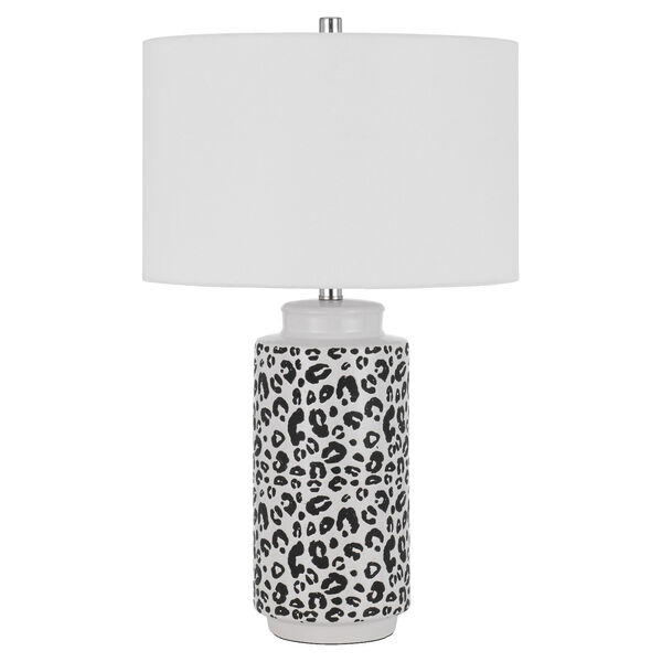 Exeter Pearl and Black One-Light Table Lamp, image 1