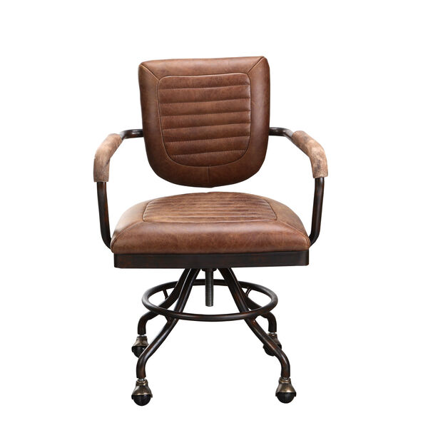Foster Soft Brown Desk Chair, image 1
