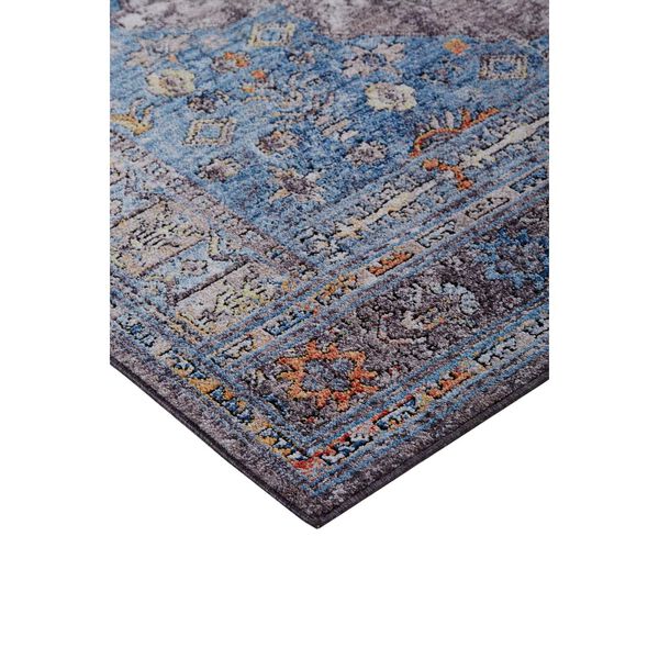 Armant Blue Gray Gold Area Rug, image 4