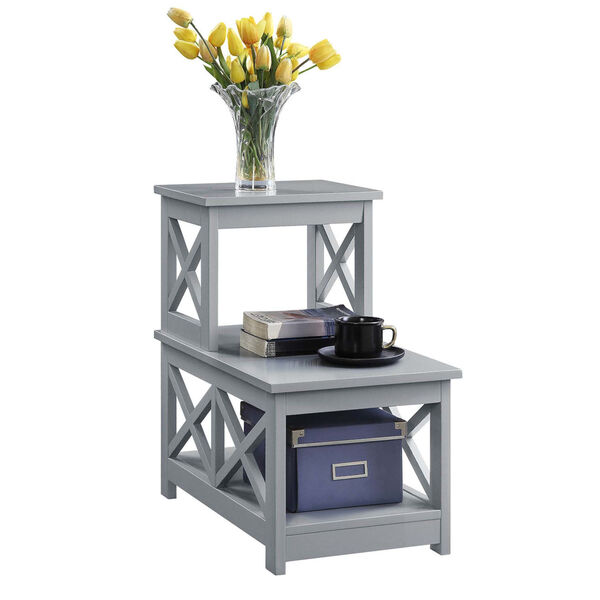 Oxford Gray 24-Inch Chairside End Table, image 2