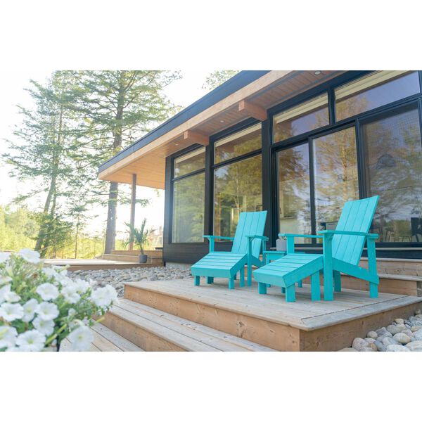 Generation Turquoise Outdoor Adirondack Chair, image 4