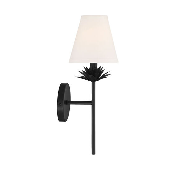 Lowry Matte Black 17-Inch One-Light Wall Sconce, image 5