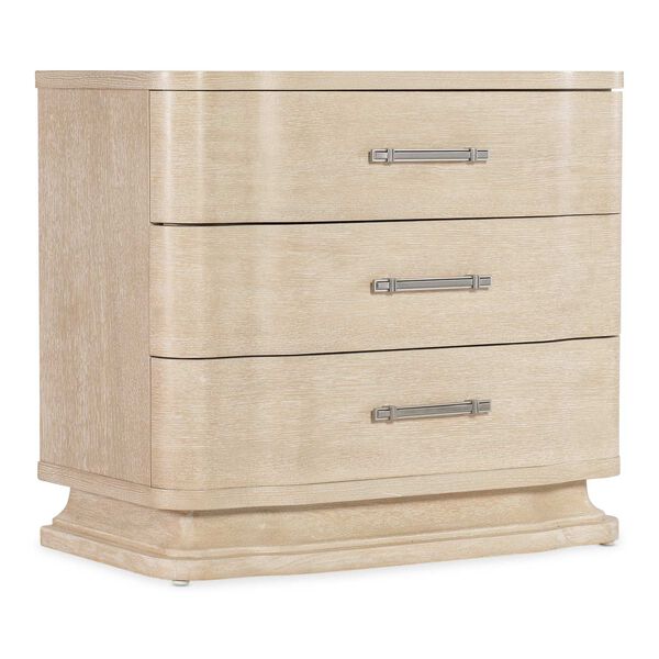 Nouveau Chic Sandstone Nightstand, image 1