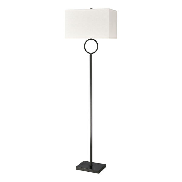 Staffa Matte Black One-Light Floor Lamp, image 2