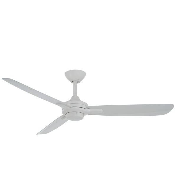 Rudolph Flat White 52-Inch Ceiling Fan, image 1