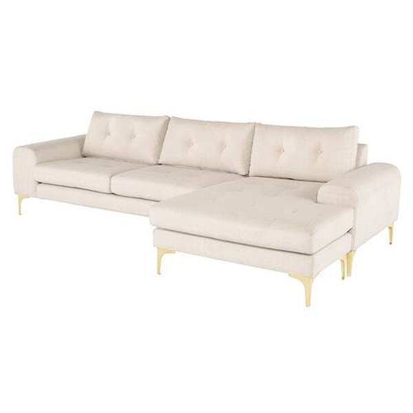 Colyn Sand Gold Sectional Sofa, image 1