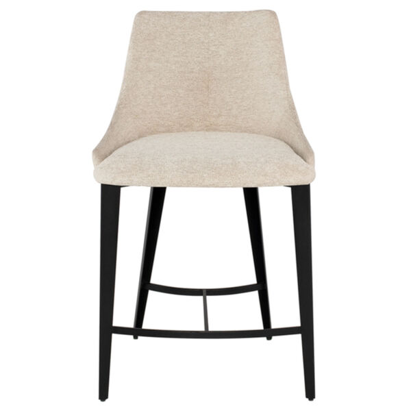Renee Beige and Black Counter Stool, image 2