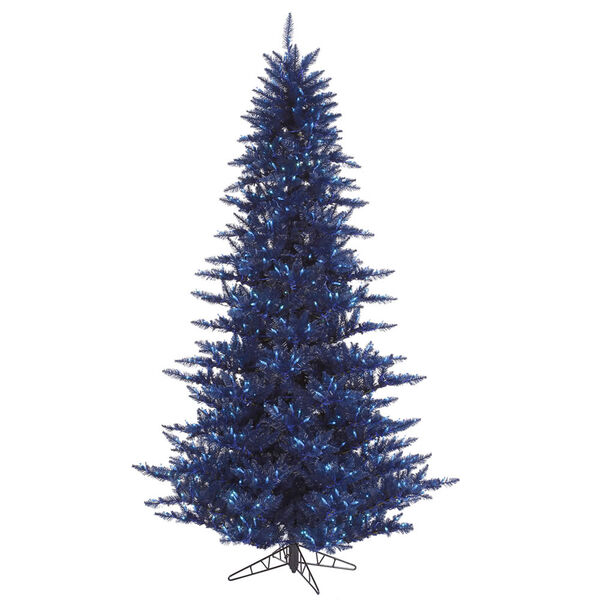 3 Ft. Navy Blue Fir Tree, image 1