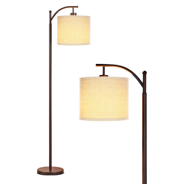 Montage Bronze LED Floor Lamp, image 1