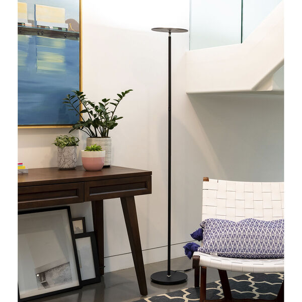 Sky Colors Black Integrated LED Floor Lamp, image 6