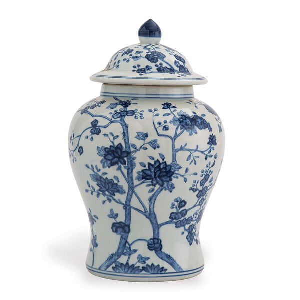 Georgia Blue Decorative Jar, image 3