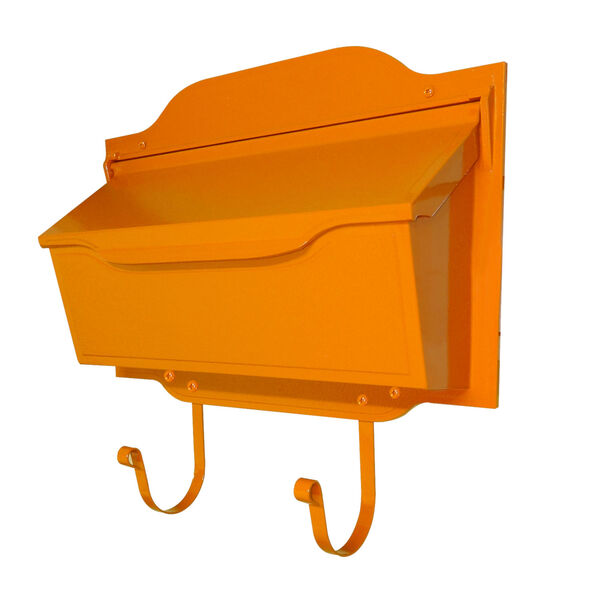 Asbury Orange Horizontal Mailbox, image 2