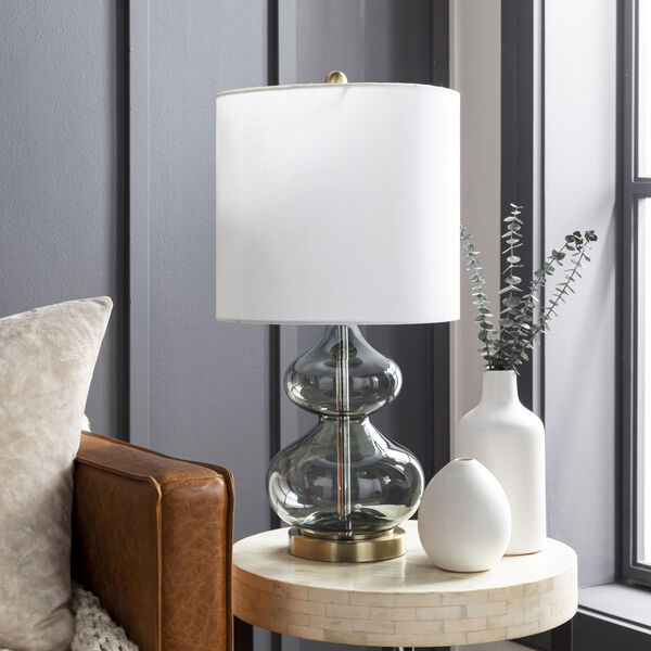Volcano Gray and White Table Lamp, image 2