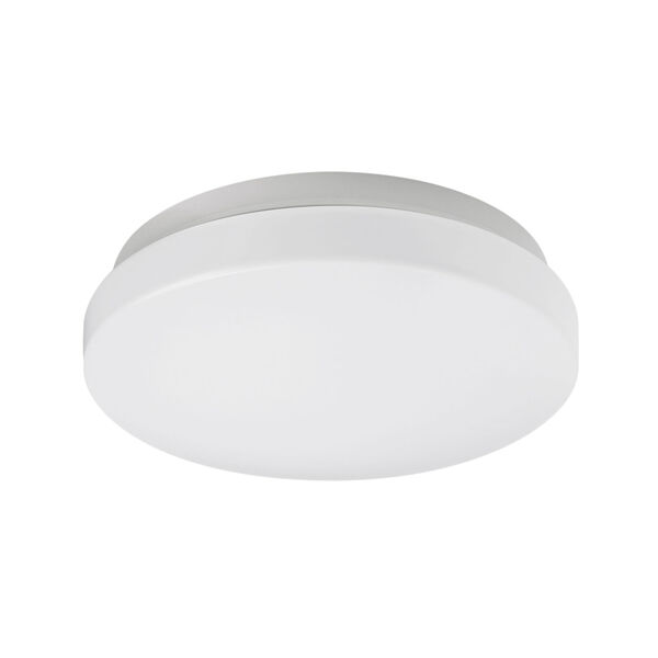 Silver 11-Inch One-Light LED Flush Mount, image 1