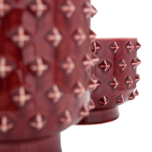 Valika Garnet Vases, Set of Two, image 3