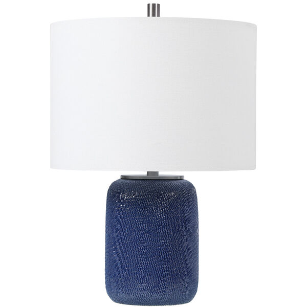 Uptown Blue 20-Inch One-Light Table Lamp, image 4