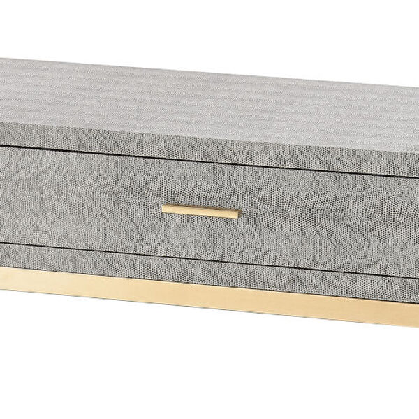 Beaufort Gold Grey Desk, image 4