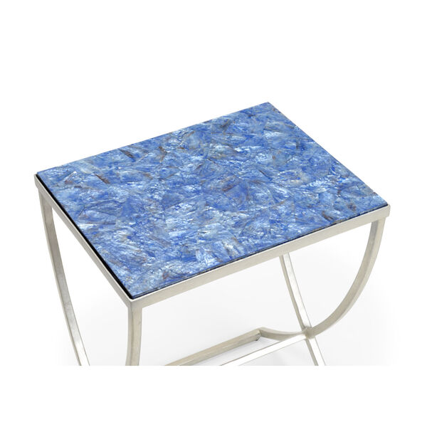 Blue 24-Inch Talitha Tables, Set of 2, image 2