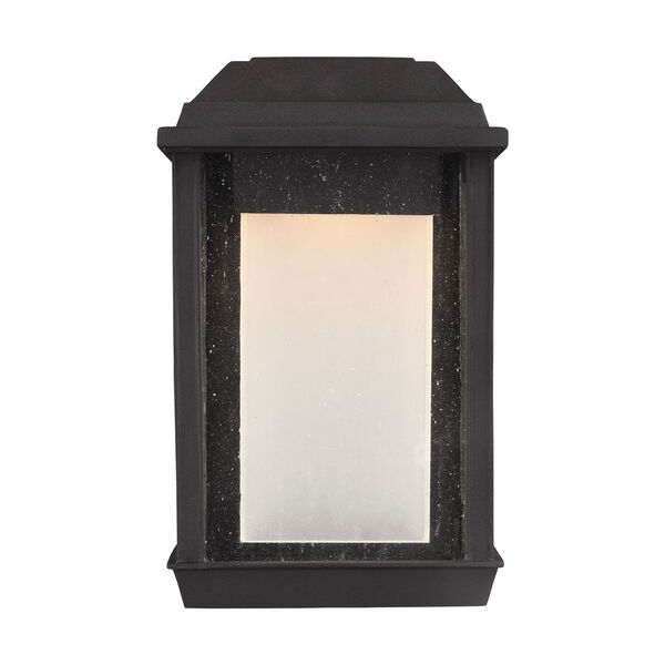 McHenry Textured Black 11-Inch LED Outdoor Wall Sconce, image 2