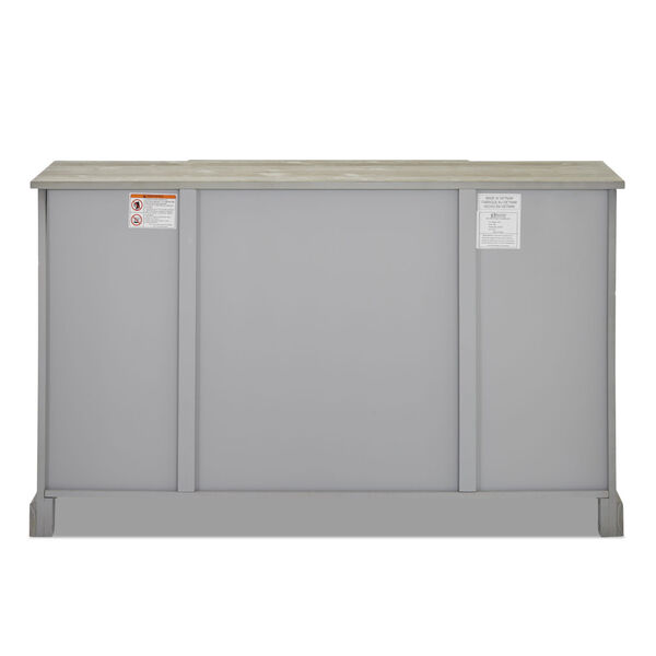 Reeves Gray 54-Inch Cabinet, image 6