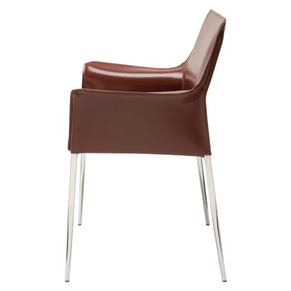 Colter Bordeaux Dining Chair, image 3
