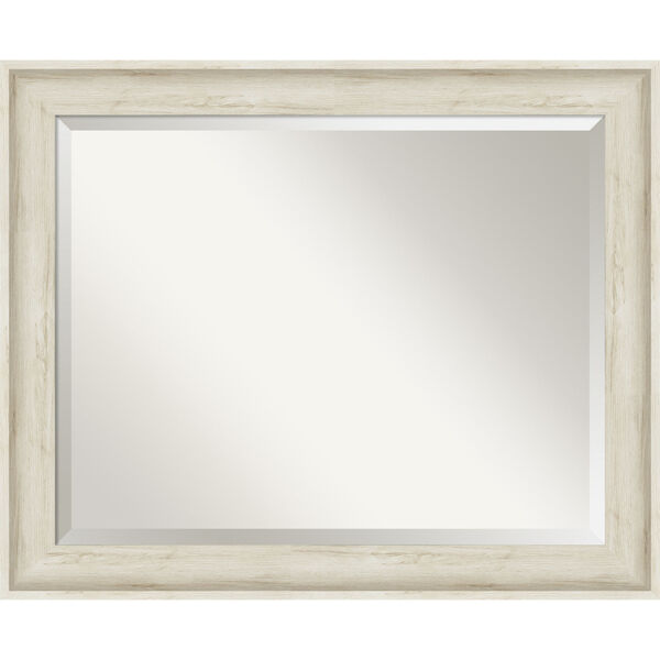 Regal White 33W X 27H-Inch Bathroom Vanity Wall Mirror, image 1