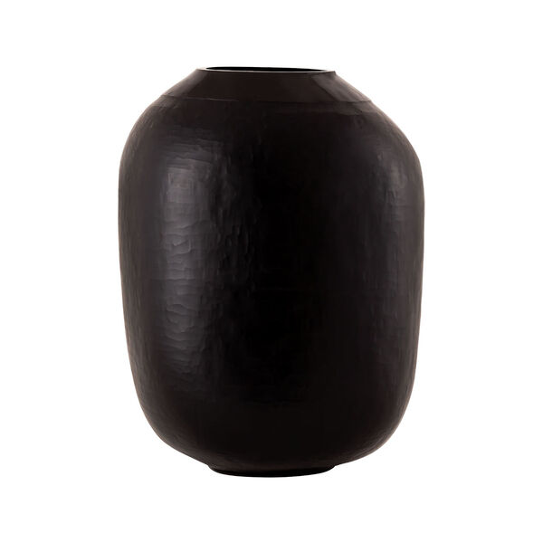 Chonker Black 12-Inch Vase, image 1