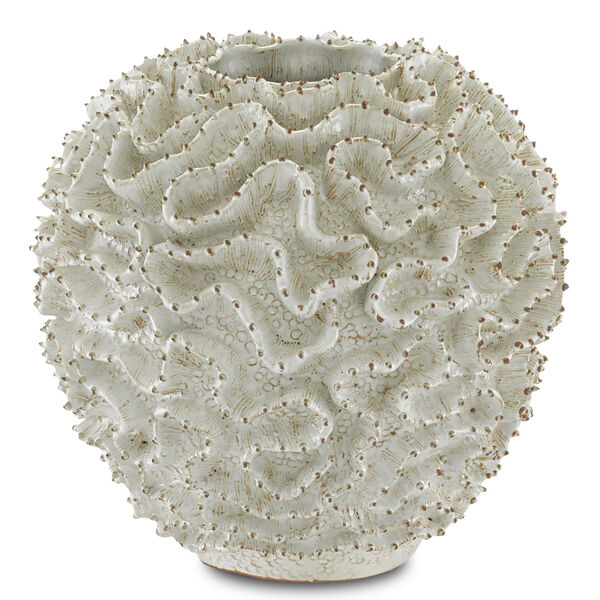 White and Gold Small Vase, image 1
