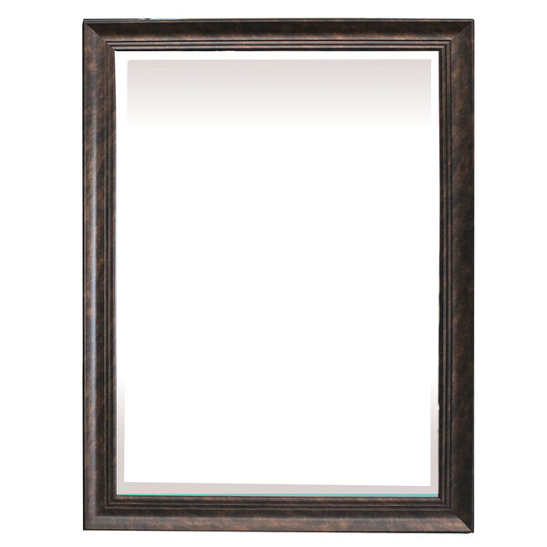 Dark Bronze 43-Inch Tall Framed Mirror, image 1