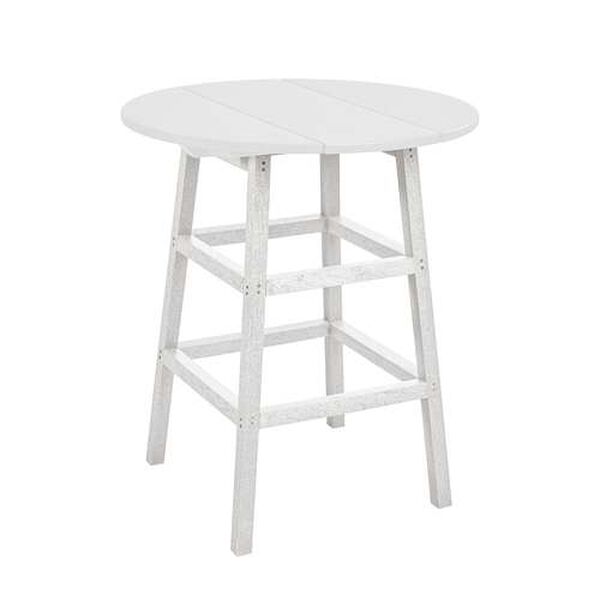Generation White 32-Inch Outdoor Counter Table, image 1