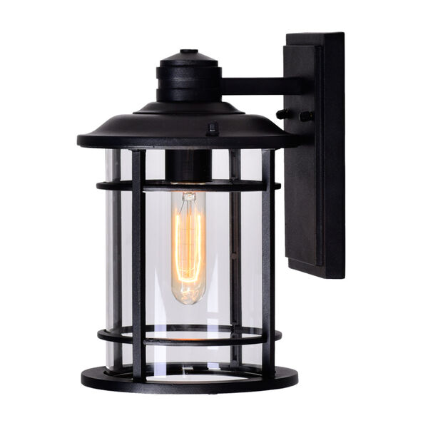 Belmont Black One-Light Outdoor Wall Sconce, image 1