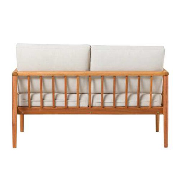 Circa Natural Outdoor Spindle Loveseat, image 6