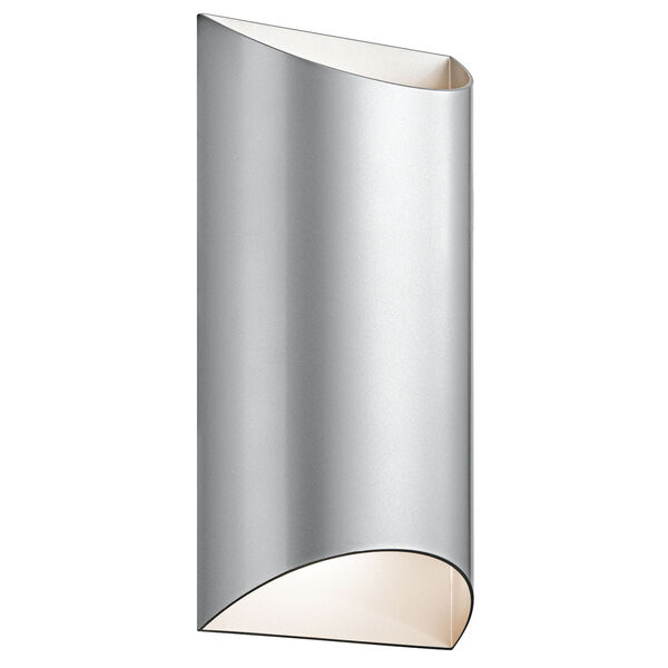 Wesly Platinum 14-Inch LED Outdoor Wall Sconce, image 1
