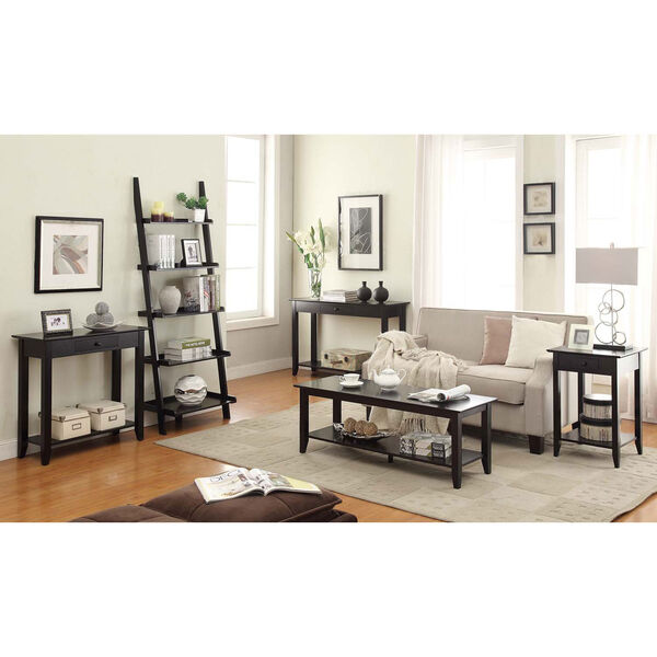 American Heritage Black Console Table, image 4