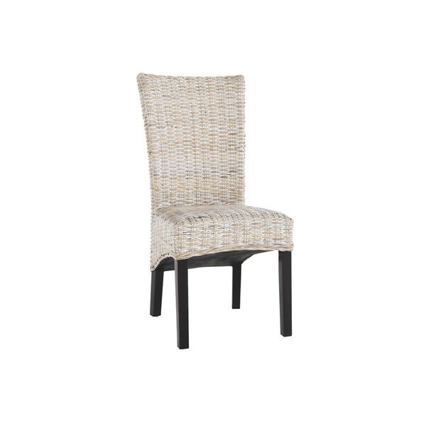 Bianca Whitewash and Black Dining Chair, Set of 2, image 3