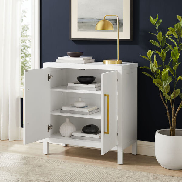 Darcy White Accent Cabinet, image 4