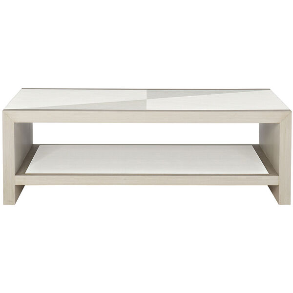 Axiom Linear Gray and Linear White 54-Inch Cocktail Table, image 1