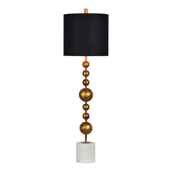 York Old World Gold One-Light Table Lamp, image 1