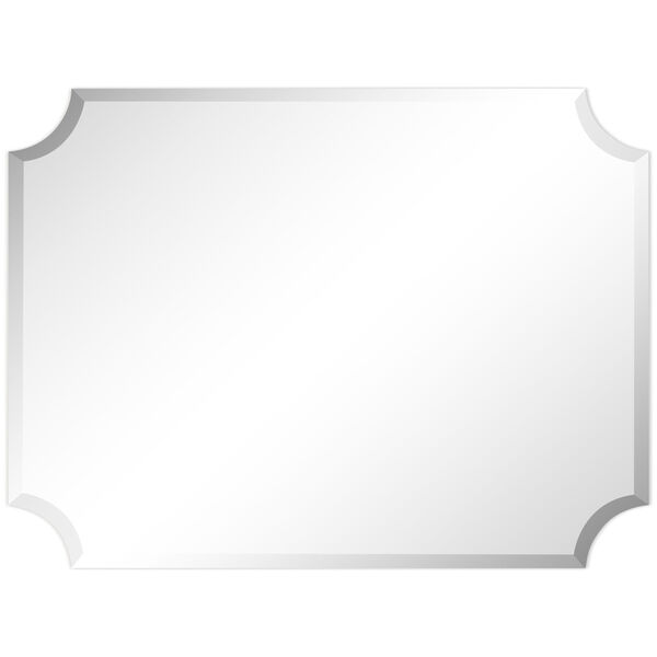 Frameless Clear 40 x 30-Inch Rectangle Wall Mirror, image 3