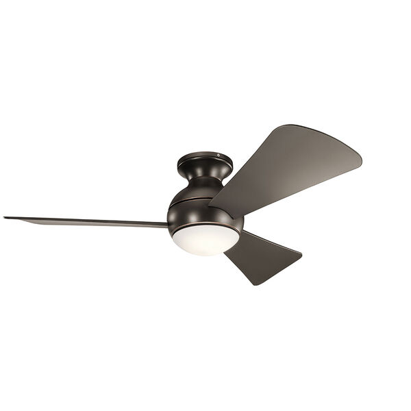 Sola Olde Bronze 44-Inch Wet Location LED Ceiling Fan, image 1